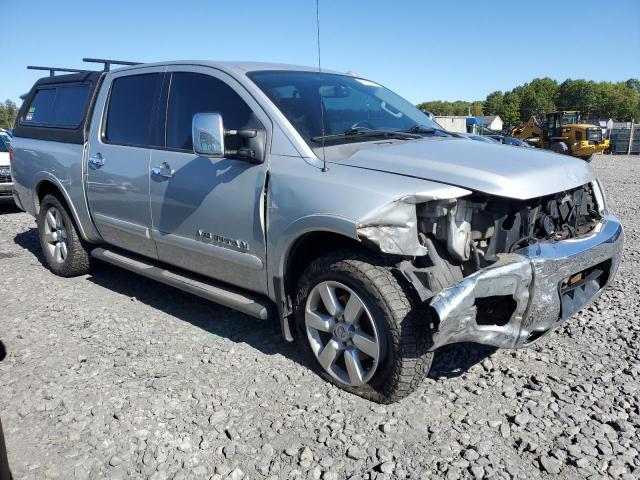 1N6AA0EC2CN300356 - 2012 NISSAN TITAN S SILVER photo 4