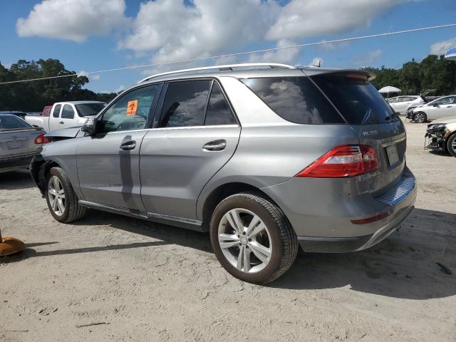 4JGDA5JB0DA108142 - 2013 MERCEDES-BENZ ML 350 فضي صورة 2