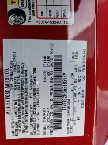 1ZVFT82H565185979 - 2006 FORD MUSTANG GT RED photo 12