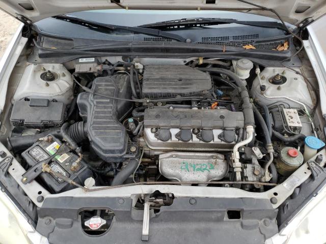 1HGEM22954L031798 - 2004 HONDA CIVIC EX SILVER photo 11