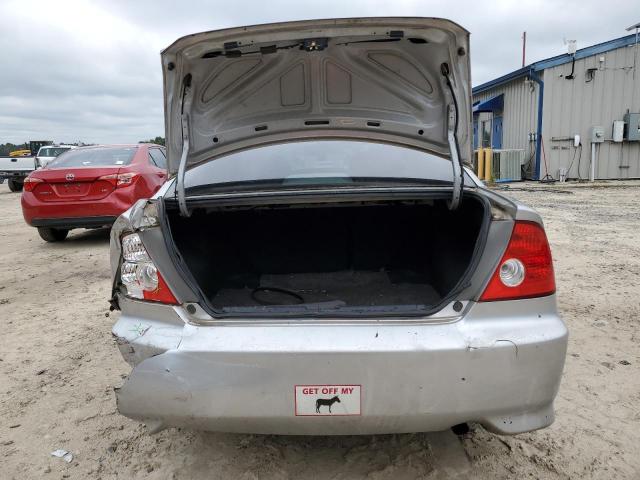 1HGEM22954L031798 - 2004 HONDA CIVIC EX SILVER photo 6