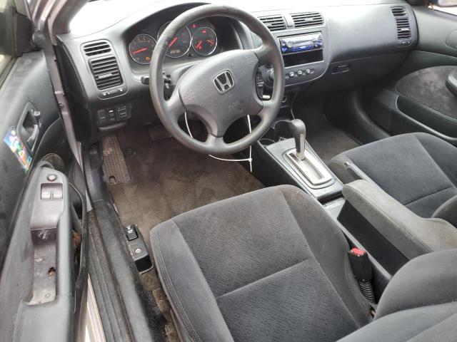 1HGEM22954L031798 - 2004 HONDA CIVIC EX SILVER photo 8