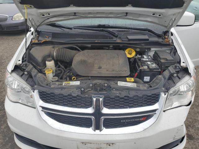 2C4RDGCG3KR750577 - 2019 DODGE GRAND CARAVAN SXT WHITE photo 12