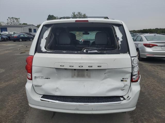 2C4RDGCG3KR750577 - 2019 DODGE GRAND CARAVAN SXT WHITE photo 6