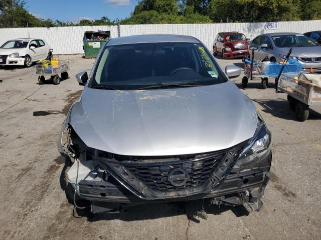 3N1AB7AP0KY209379 - 2019 NISSAN SENTRA S SILVER photo 5