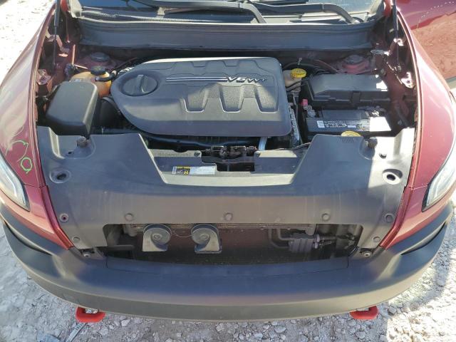 1C4PJMBS5FW527121 - 2015 JEEP CHEROKEE TRAILHAWK RED photo 12