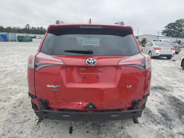 JTMZFREV7GJ075040 - 2016 TOYOTA RAV4 LE RED photo 6