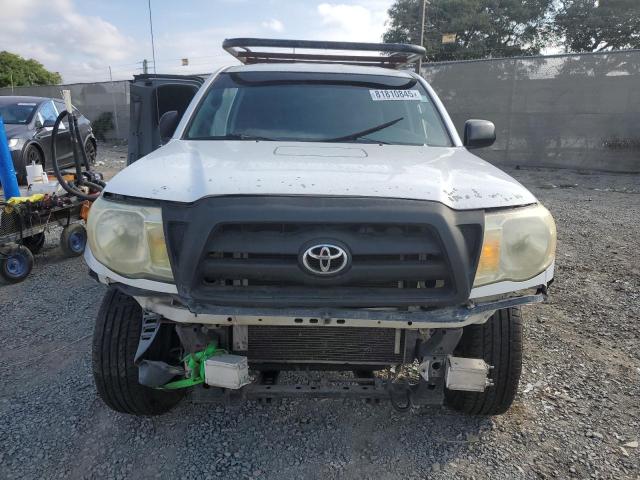 5TETX22N07Z333564 - 2007 TOYOTA TACOMA ACCESS CAB WHITE photo 5