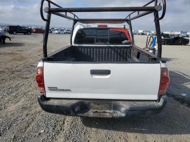 5TETX22N07Z333564 - 2007 TOYOTA TACOMA ACCESS CAB WHITE photo 6
