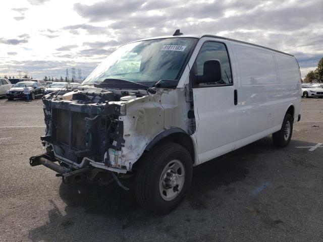 1GCWGBFP9K1181778 - 2019 CHEVROLET EXPRESS G2 WHITE photo 1