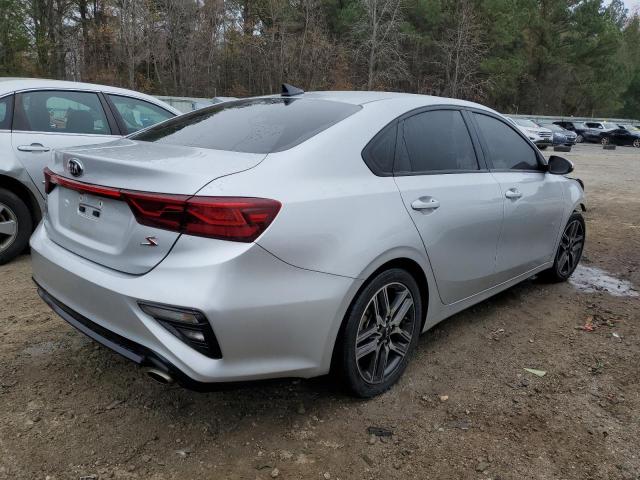 3KPF34AD8KE049015 - 2019 KIA FORTE GT LINE SILVER photo 3