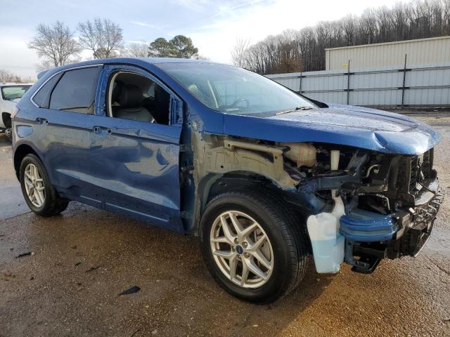 2FMPK4J9XNBA53982 - 2022 FORD EDGE SEL BLUE photo 4