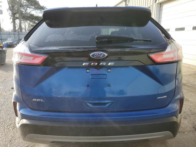 2FMPK4J9XNBA53982 - 2022 FORD EDGE SEL BLUE photo 6