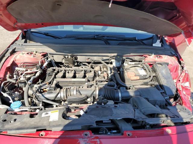 1HGCV1F31KA051186 - 2019 HONDA ACCORD SPORT ბურგუნდია ფოტო 11