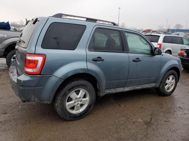 1FMCU0D75BKB30593 - 2011 FORD ESCAPE XLT BLUE photo 3