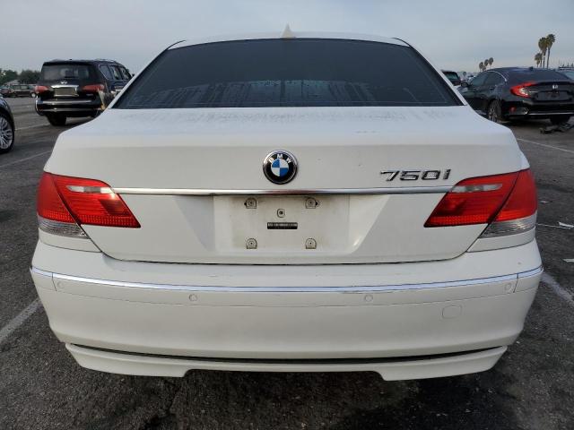 WBAHL83557DT09138 - 2007 BMW 750 I WHITE photo 6