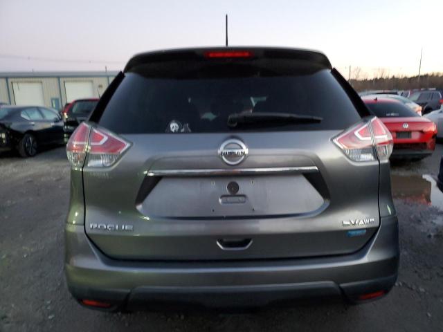 5N1AT2MK4EC786888 - 2014 NISSAN ROGUE S GRAY photo 6