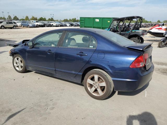 1HGFA16867L143930 - 2007 HONDA CIVIC EX BLUE photo 2