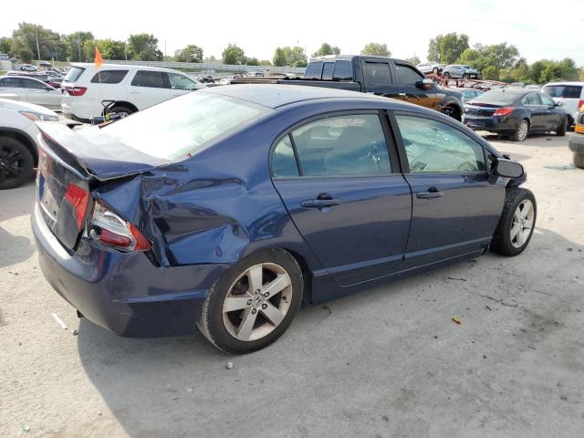 1HGFA16867L143930 - 2007 HONDA CIVIC EX BLUE photo 3