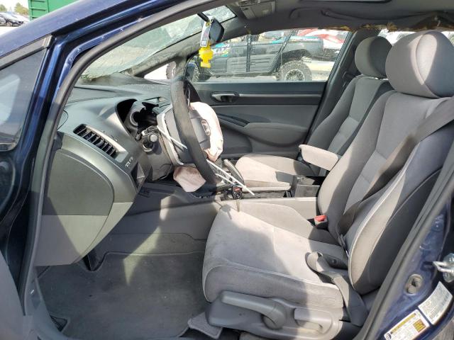 1HGFA16867L143930 - 2007 HONDA CIVIC EX BLUE photo 7