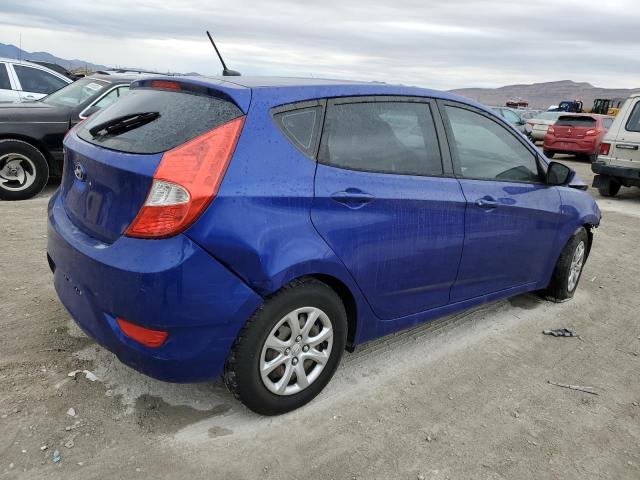 KMHCT5AE1EU189152 - 2014 HYUNDAI ACCENT GLS BLUE photo 3