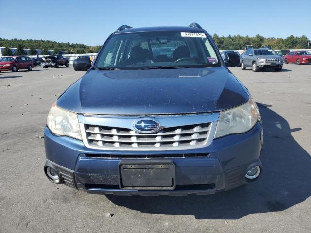 JF2SHABC3BH745734 - 2011 SUBARU FORESTER 2.5X BLUE photo 5