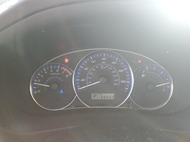 JF2SHABC3BH745734 - 2011 SUBARU FORESTER 2.5X BLUE photo 9