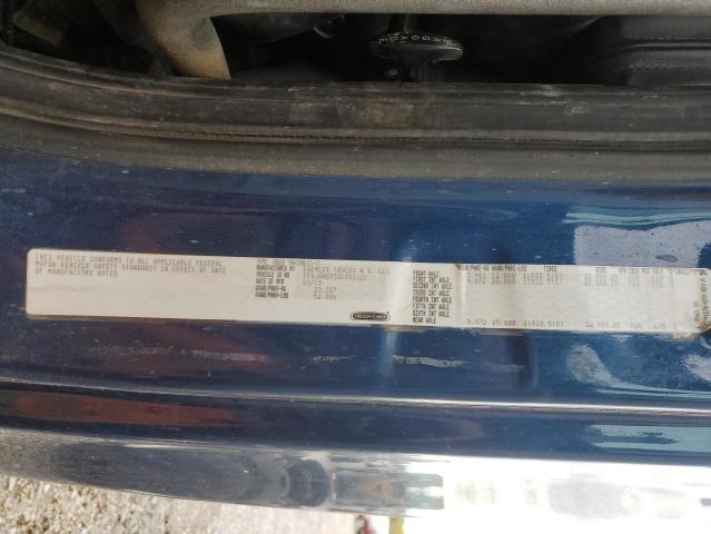 1FUJGHDV5GLGS3221 - 2016 FREIGHTLINER CASCADIA 1 Կապույտ լուսանկար 10