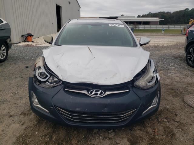 KMHDH4AH7FU372826 - 2015 HYUNDAI ELANTRA SE SILVER photo 5