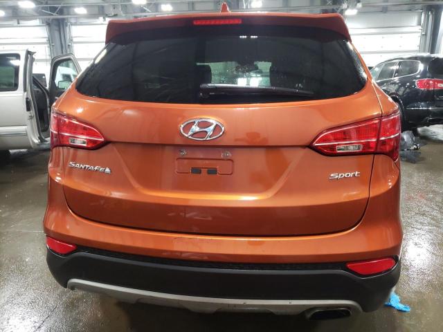 5XYZT3LB8DG084503 - 2013 HYUNDAI SANTA FE S ORANGE photo 6