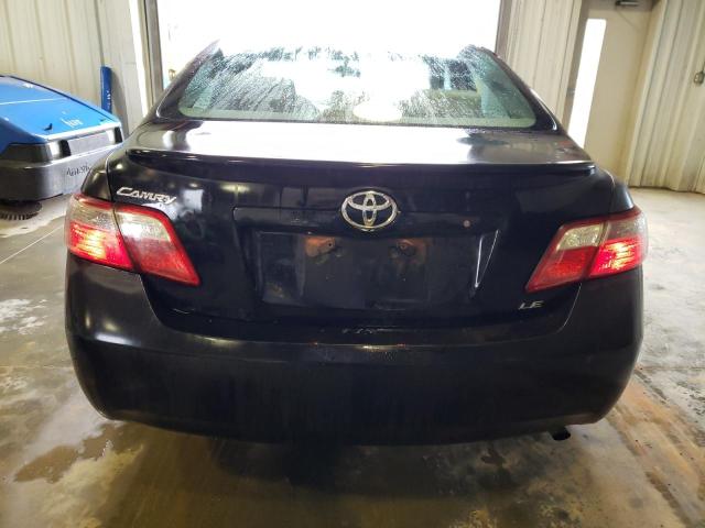 4T1BE46K07U656059 - 2007 TOYOTA CAMRY CE BLACK photo 6