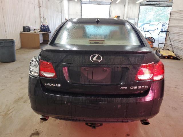 JTHCE96S970007999 - 2007 LEXUS GS 350 BLACK photo 6