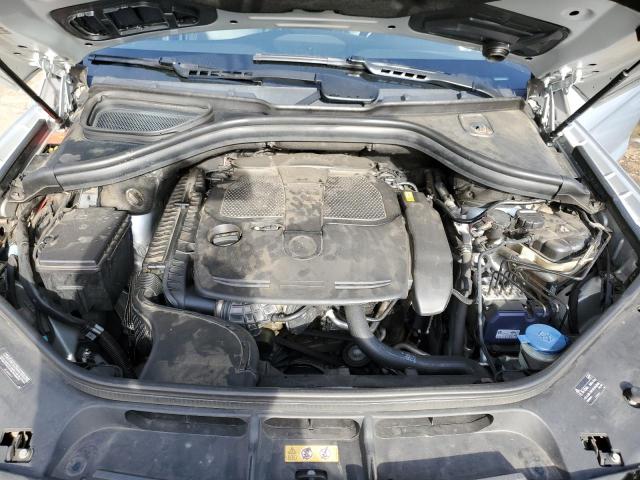4JGDA5HB6FA470419 - 2015 MERCEDES-BENZ ML 350 4MATIC SILVER photo 12