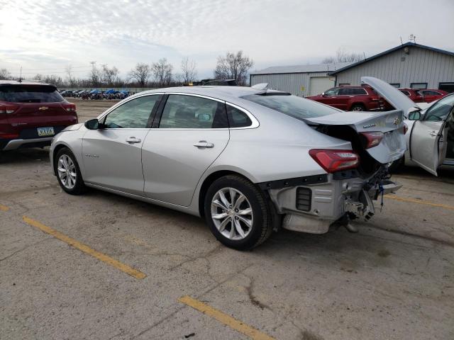 1G1ZD5ST3NF160614 - 2022 CHEVROLET MALIBU LT SILVER photo 2