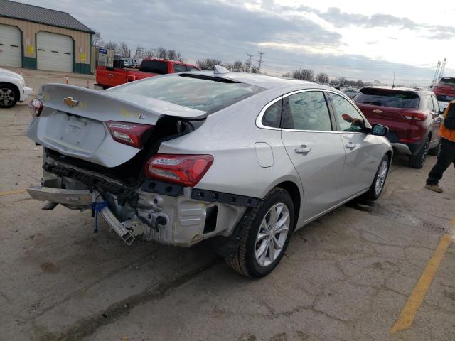 1G1ZD5ST3NF160614 - 2022 CHEVROLET MALIBU LT SILVER photo 3