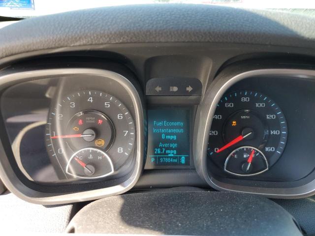 1G11B5SA2DF306596 - 2013 CHEVROLET MALIBU LS ვერცხლისფერი ფოტო 9