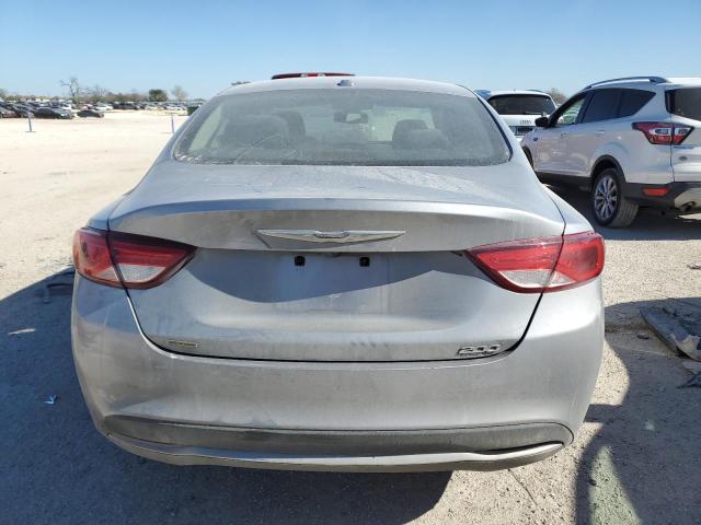 1C3CCCAB4GN126417 - 2016 CHRYSLER 200 LIMITED SILVER photo 6