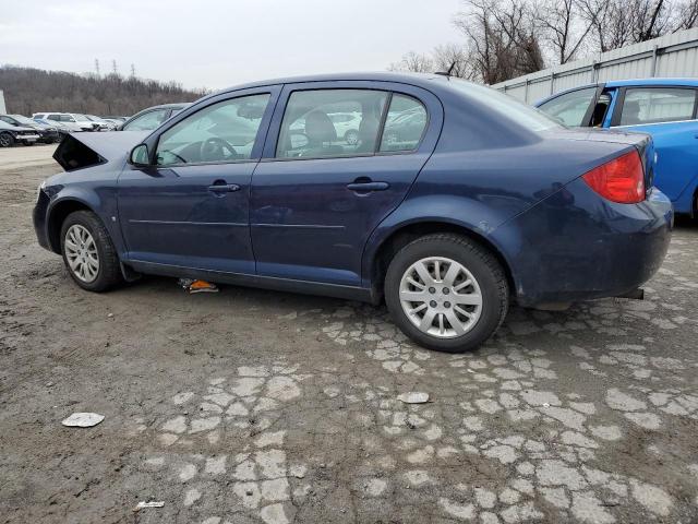 1G1AS58H497104994 - 2009 CHEVROLET COBALT LS BLUE photo 2