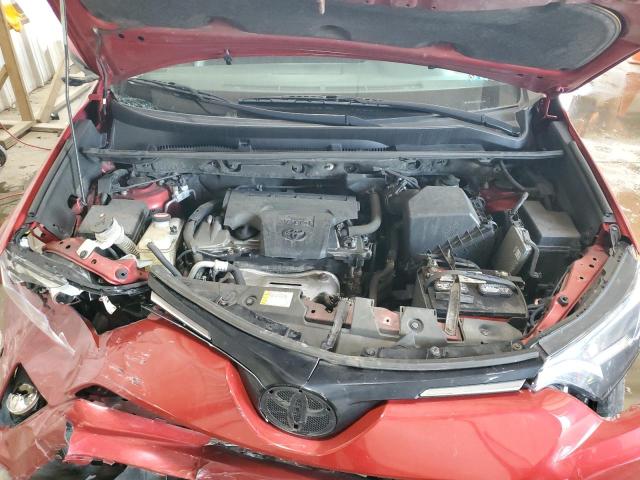 JTMRFREV5GJ087137 - 2016 TOYOTA RAV4 XLE RED photo 11