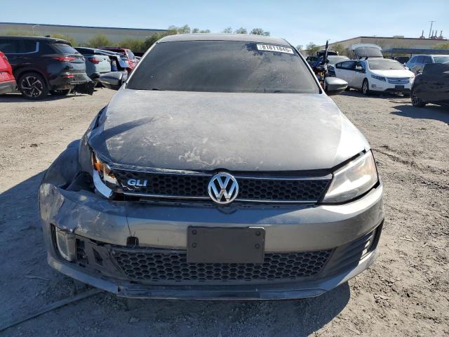 3VW4A7AJXCM409216 - 2012 VOLKSWAGEN JETTA GLI GRAY photo 5