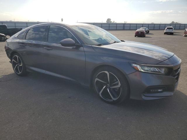 1HGCV1F33JA210725 - 2018 HONDA ACCORD SPORT Сұр фото 4