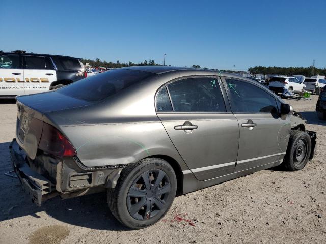 1HGFA16528L062558 - 2008 HONDA CIVIC LX GRAY photo 3