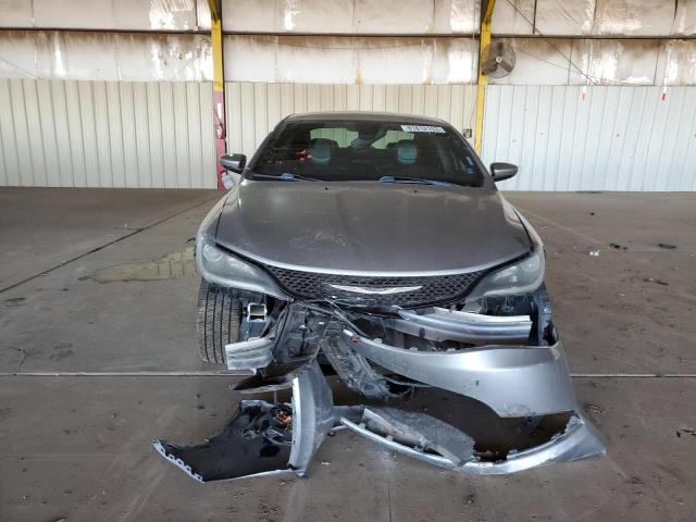 1C3CCCBG9GN134619 - 2016 CHRYSLER 200 S GRAY photo 5