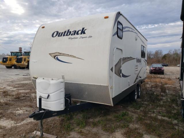4YDT2102XAB450305 - 2010 KEYSTONE OUTBACK WHITE photo 2