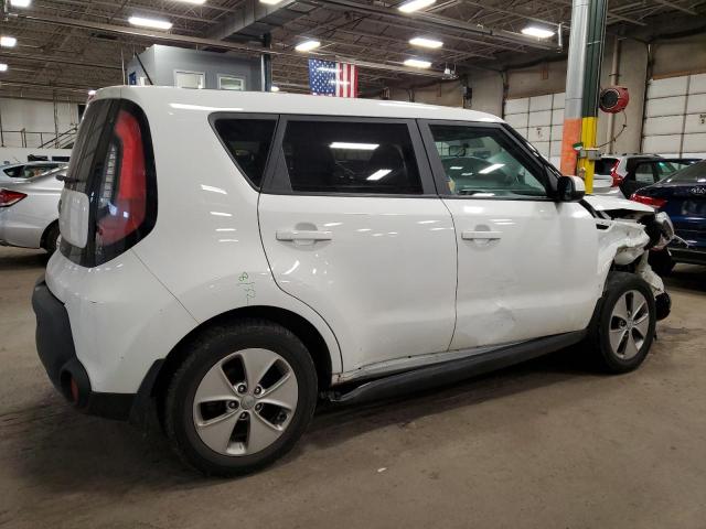 KNDJN2A20E7058898 - 2014 KIA SOUL WHITE photo 3