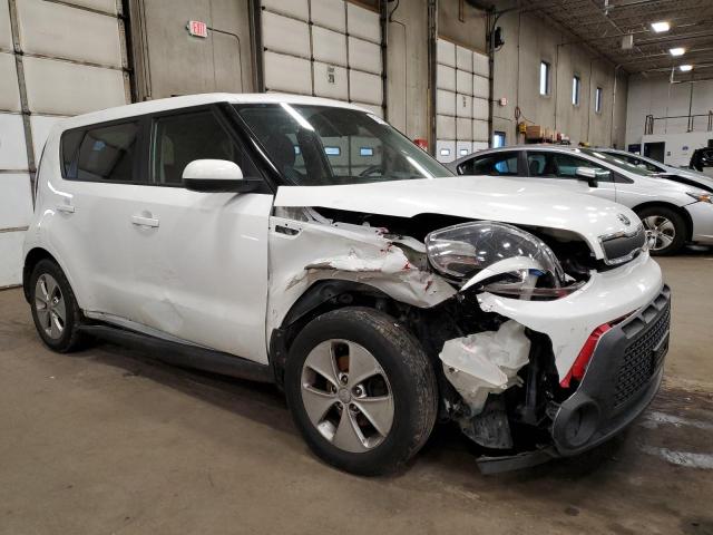 KNDJN2A20E7058898 - 2014 KIA SOUL WHITE photo 4