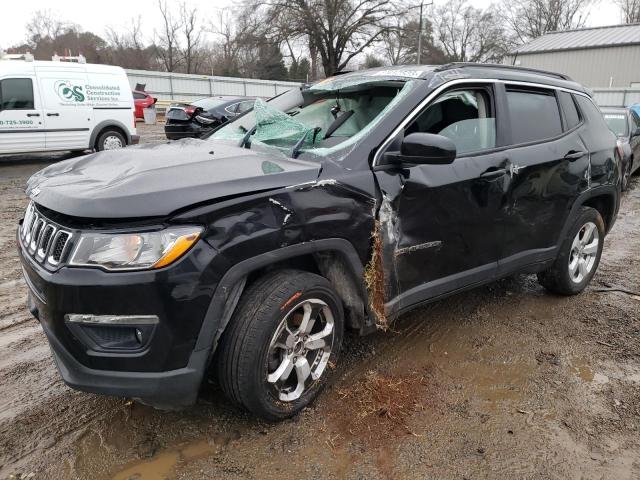 3C4NJDBB9KT678521 - 2019 JEEP COMPASS LATITUDE BLACK photo 1