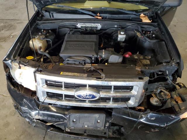 1FMCU0DG4CKC48037 - 2012 FORD ESCAPE XLT BLACK photo 12