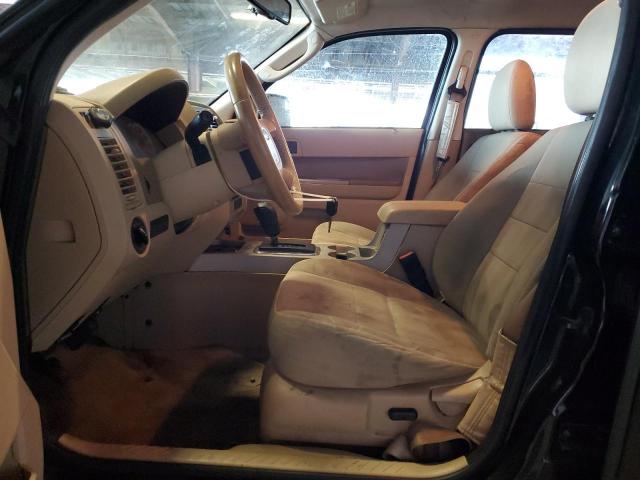 1FMCU0DG4CKC48037 - 2012 FORD ESCAPE XLT BLACK photo 7