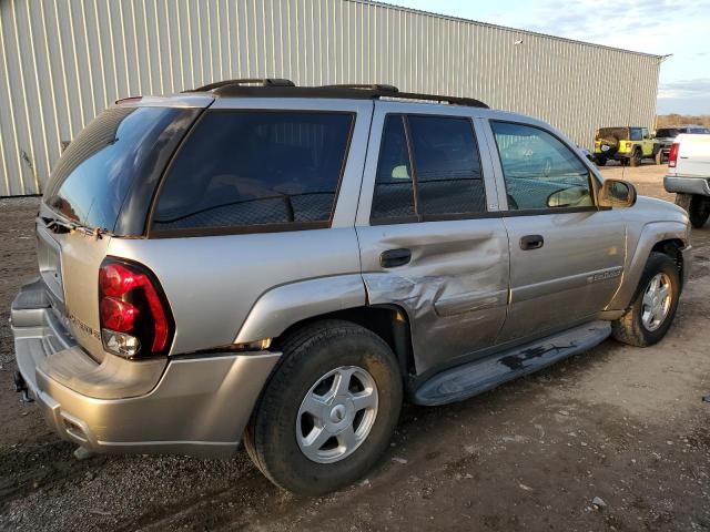 1GNDS13S822267092 - 2002 CHEVROLET TRAILBLAZE BEIGE photo 3